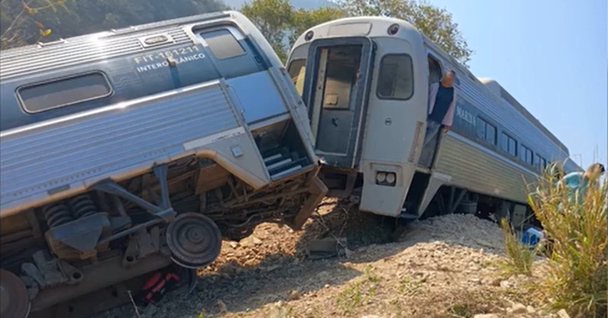 Drama op het spoor: trein ontspoord in Mexico met dodelijke slachtoffers