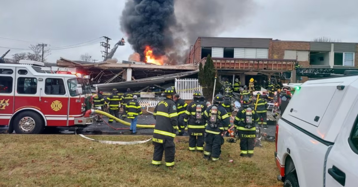 Explosie in verpleegtehuis buiten Philadelphia leidt tot sleutelrol van lokale hulpdiensten